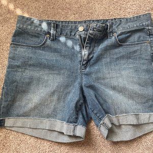 LOFT denim shorts